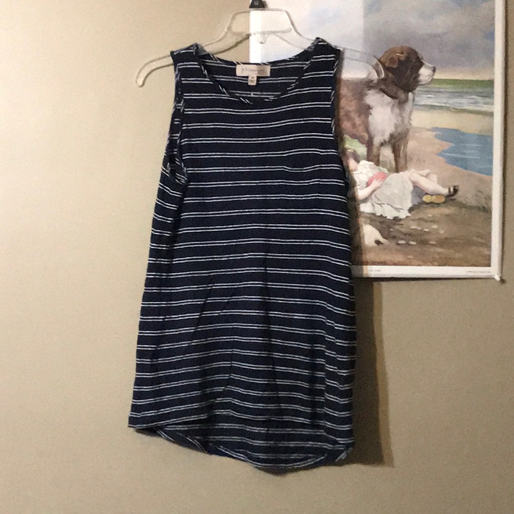 Philosophy brand top sleeveless 100% linen x small